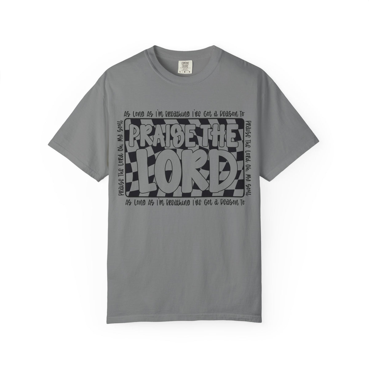Praise the Lord T-Shirt — Bold Hand-Drawn Faith Graphic
