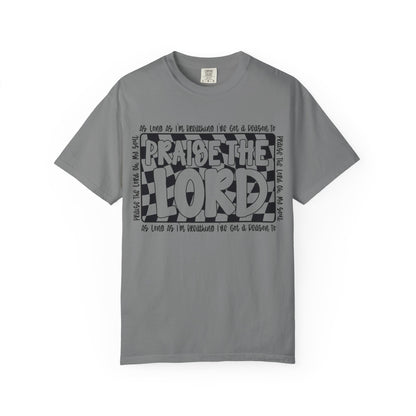 Praise the Lord T-Shirt — Bold Hand-Drawn Faith Graphic