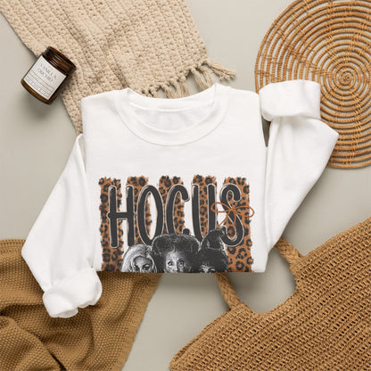 Hocus Pocus Leopard Graphic Sweatshirt