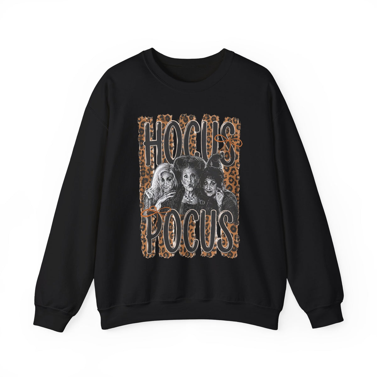 Hocus Pocus Leopard Graphic Sweatshirt
