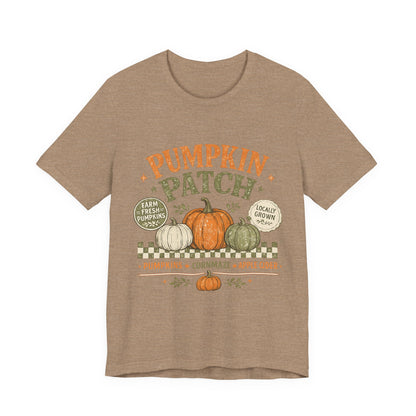 Pumpkin Patch Tee - Fall Harvest Pumpkins & Cider Graphic Shirt