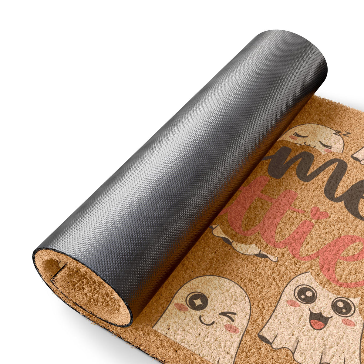 Doormat — "Welcome My Pretties" Cute Ghost Halloween Door Mat