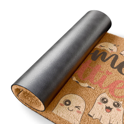 Doormat — "Welcome My Pretties" Cute Ghost Halloween Door Mat