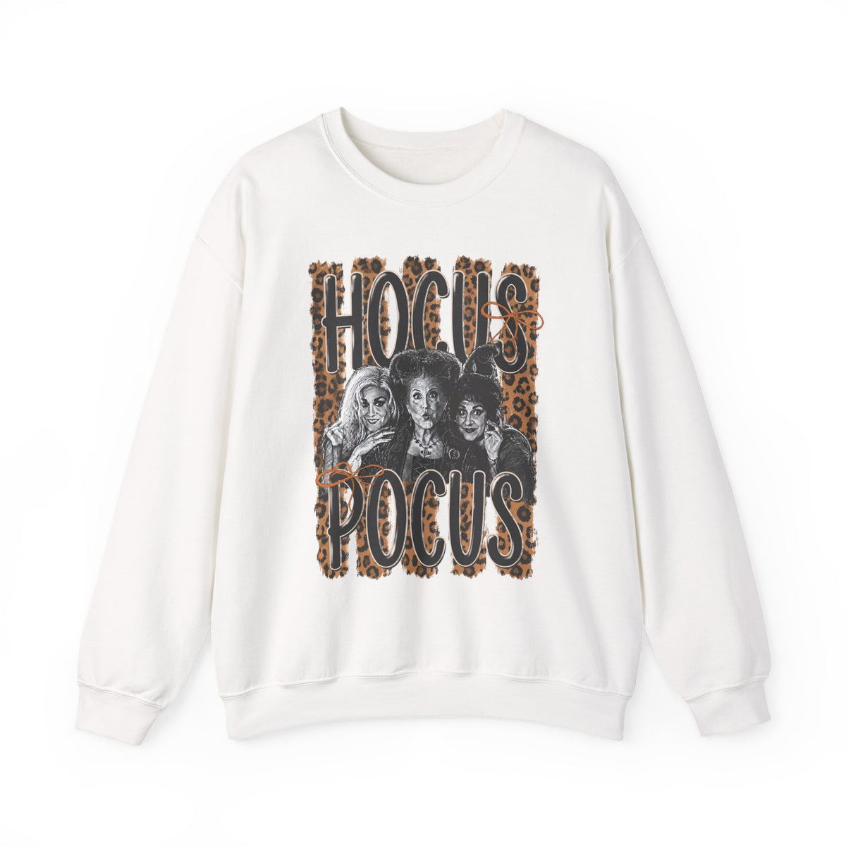 Hocus Pocus Leopard Graphic Sweatshirt