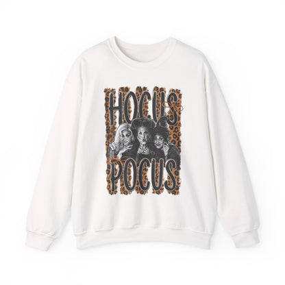 Hocus Pocus Leopard Graphic Sweatshirt