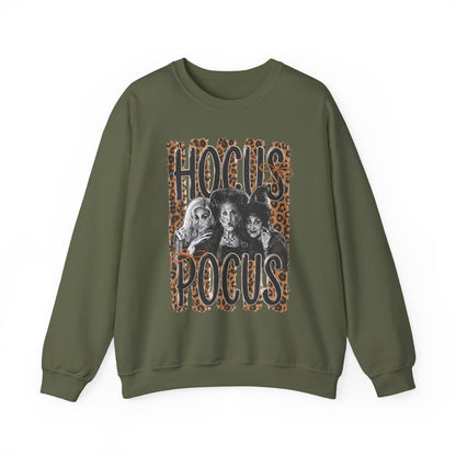 Hocus Pocus Leopard Graphic Sweatshirt