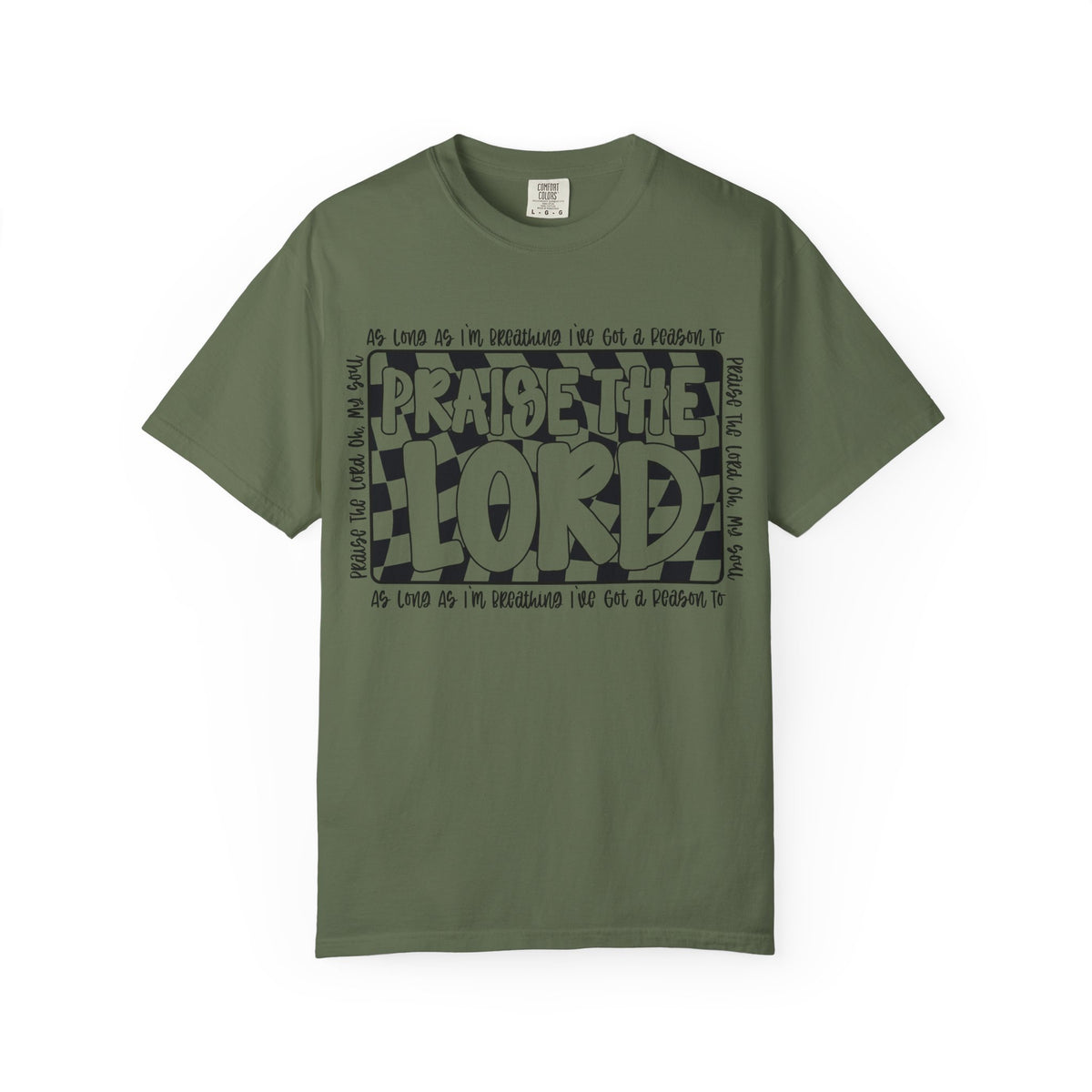 Praise the Lord T-Shirt — Bold Hand-Drawn Faith Graphic