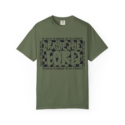 Praise the Lord T-Shirt — Bold Hand-Drawn Faith Graphic